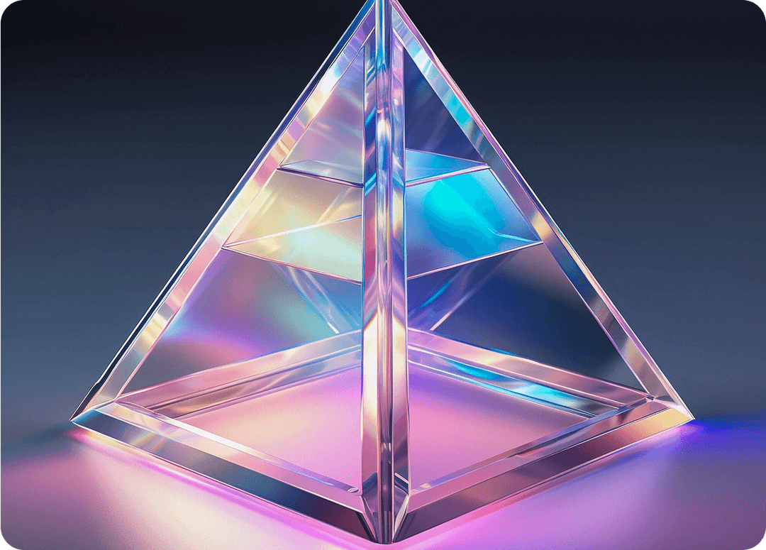 Colorful prism